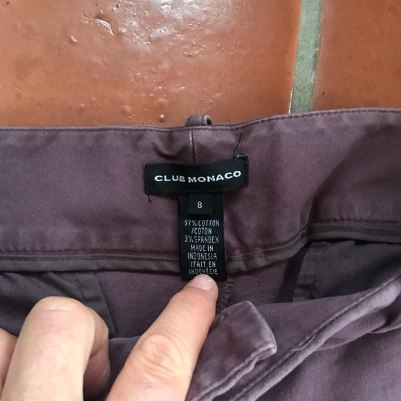 Club Monaco Stretch Pants - Picture 3 of 3